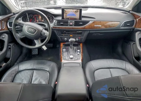 2013 Audi A6 Premium Plus из США, поврежденный, VIN WAUGGAFC4DN067465